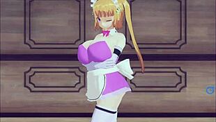 Girl B hero scenes part 16 with Loretta.