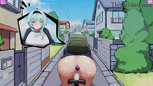 hey delivery person, take asay's huge curvy tits?