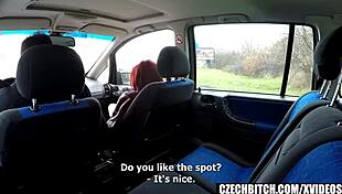 Hidden Cam of Czech Amateur Goddess Receiving Oral and Riding for Cash