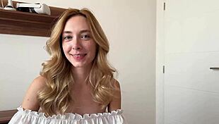 stepsister helps pay rent with porn shoot