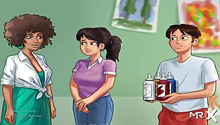 Erotic picture for headmistress in Summertimesaga e4 71 looks amazing 😏