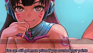 i play d va s edging game with femdom submissive endings