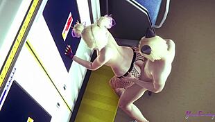 Will They Get Caught Fucking Harley Quinn Femboy?!