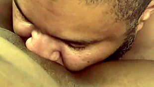 bbw milaj feels intense pleasure as her fat pussy is eaten and clit sucked