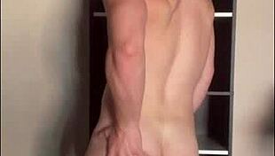 Twink Jerks Off His Monster Cock in the Sunlight 😏