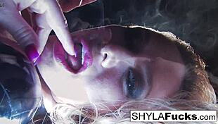 Sexy Shyla Stylez shows off big tits and blonde charm in wild fetish solo play. Her curves drive you crazy.