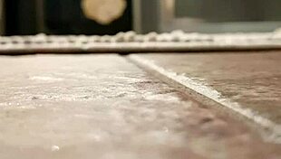 wife caught blasting her pussy again!