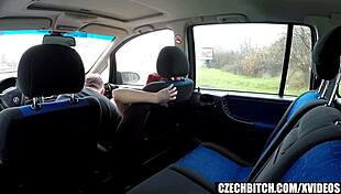 Hidden Cam of Czech Amateur Goddess Receiving Oral and Riding for Cash