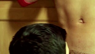 Muscular Frat Stud Joins Twink Couple for Bareback Threesome Fun.