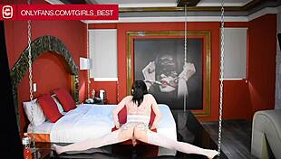 Tgirlplay Ladyboy Cosplayer As Elf Fucking Guy In Latina Costume