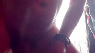 The gay guy enjoys anal assfucking from the relentless sex machine.