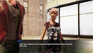 Let's play lily's curse part 1 with brunette and redhead characters