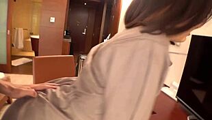 Sensitive patissier with stunning body gets intense climax after months of sexlessness