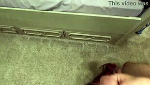 i love how this kinky milf roleplays dirty talk with her husband