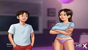 Erotic picture for headmistress in Summertimesaga e4 71 looks amazing 😏