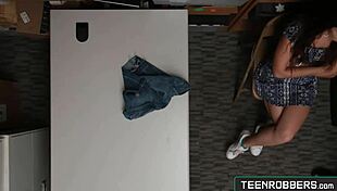 Teen Lily Adams Punished For Shoplifting With Monster Cock