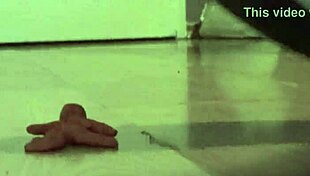 Tall Giantess Clayman Stomps with Huge Feet