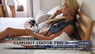 Gorgeous babes enjoy relaxing massage session