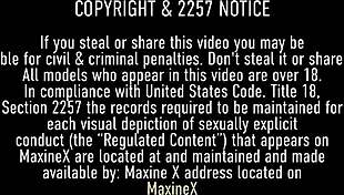 Scott Rhodes surprises Maxine with Richard Mann's cock for her birthday