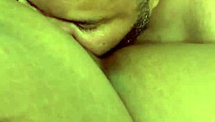 bbw milaj feels intense pleasure as her fat pussy is eaten and clit sucked