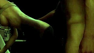 Teen slut endures hardcore anal fucking in bathroom