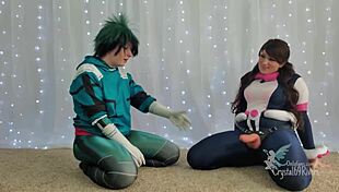 two hot lesbians with big tits fuck sloppy in pov