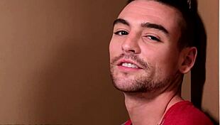 Muscular Frat Stud Joins Twink Couple for Bareback Threesome Fun.