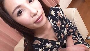 Nana Ueyama's gorgeous body devoured with blowjob and creampie 😍