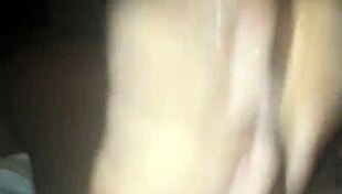 gay guy masturbates his cock late at night at home