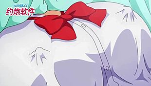 Teen hentai girl gets wet pussy teased