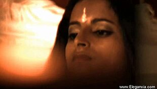 I am watching the sexy indian milf undress here to the music