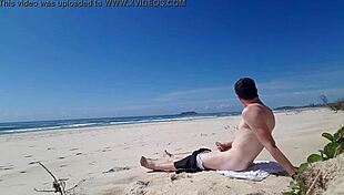 Beach Jerk Off 2