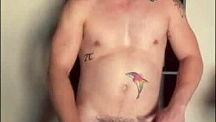 Twink Jerks Off His Monster Cock in the Sunlight 😏