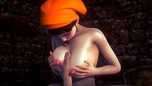 wanna see dragon ball hentai with pan in dungeon?