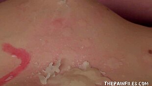 Feeling the bizarre humiliation as the lezdom dominates the teen with a nasty facial.