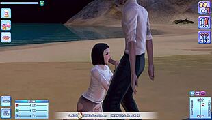 Hey, wanna see more sexy beach resort hentai with wild toys?