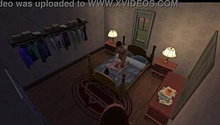 Dylan and Jess Sigworth enjoy a cozy evening together