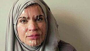 I’m Obsessed With This Hijab Cosplay Milf Getting Face Fucked Hard!