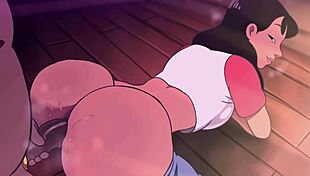 Nani Pelekai tells Lilo, 'Bend over for anal'