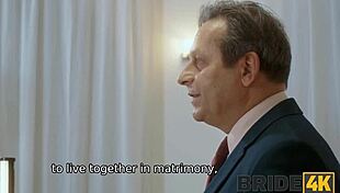 Bride4k czech bride cheats on wedding day with intense passion