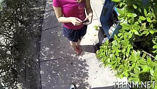 Teen Babe Courtney Loxx Sucks And Fucks Rough Cock Like A Slut