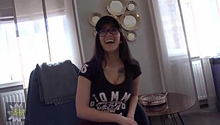 Slender Natural Busty 18-Year-Old Darcia In Raw Creampie Shoot.