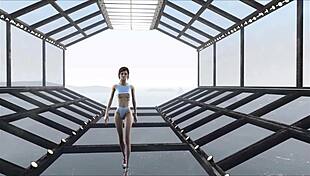 Fallout 4 fashion number 204 with hentai cartoon brunette cute anime