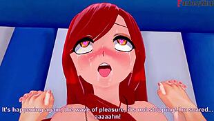 Parasoul in bikini getting fucked on the beach