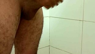 Skinny Gay Amateur Rotates During Solo Masturbation