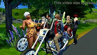 i watch ruby n doris in sims 4 gettin handjobs from roadfuckers, it's so hot