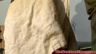 Black gay hunks spitroast white jock