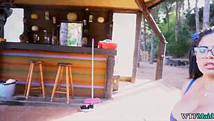 Hired two new Spanish maids in lingerie!