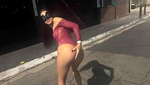 pretty skinny wife reaches orgasm during wet blowjob and tight fisting at carnival swing