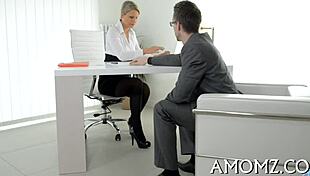 mature milf sucks big cock hard